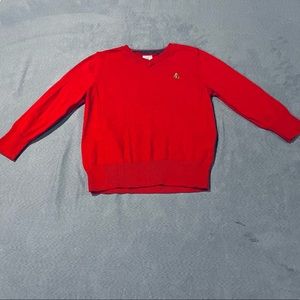 Baby GAP Red V Neck Sweater SZ 2T